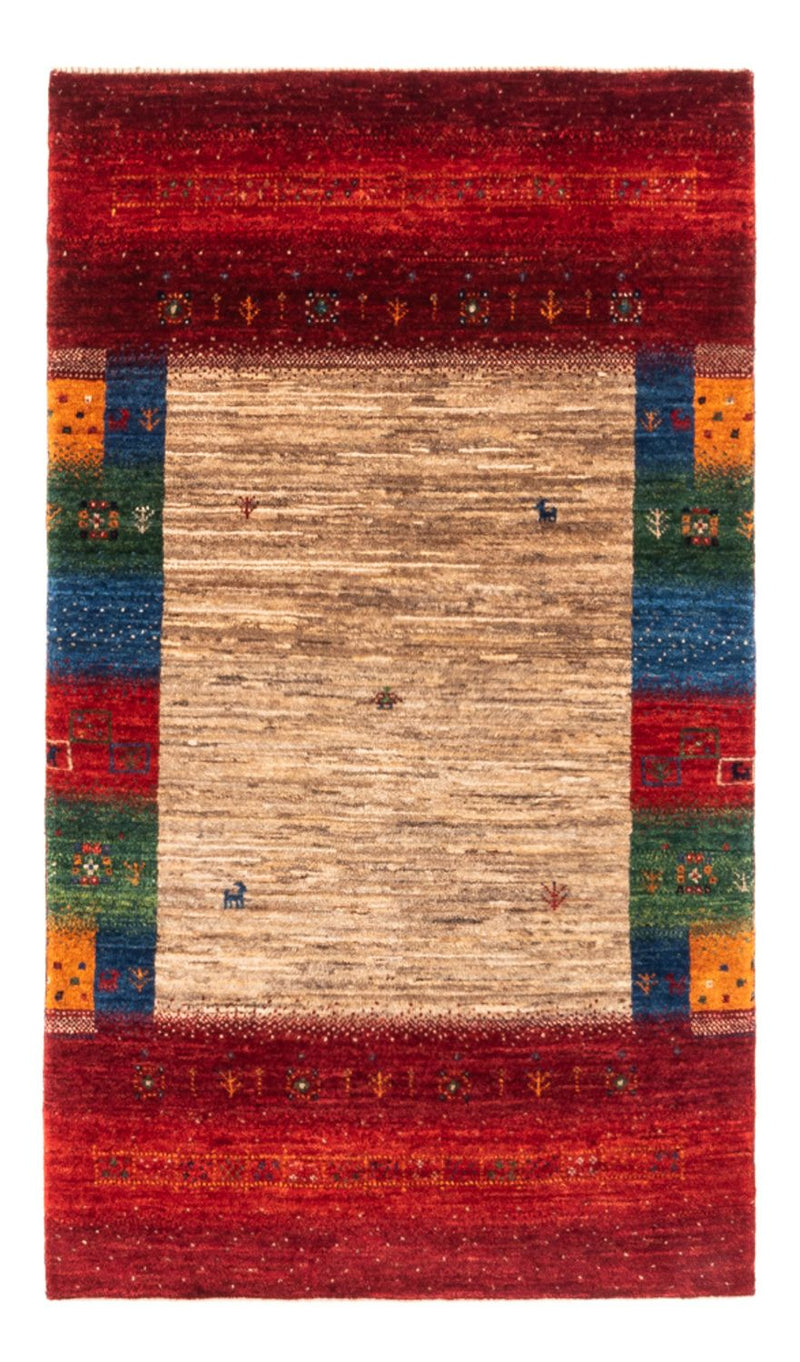 Gabbeh Teppich - Loribaft Perser - Royal - 136 x 85 cm - mehrfarbig