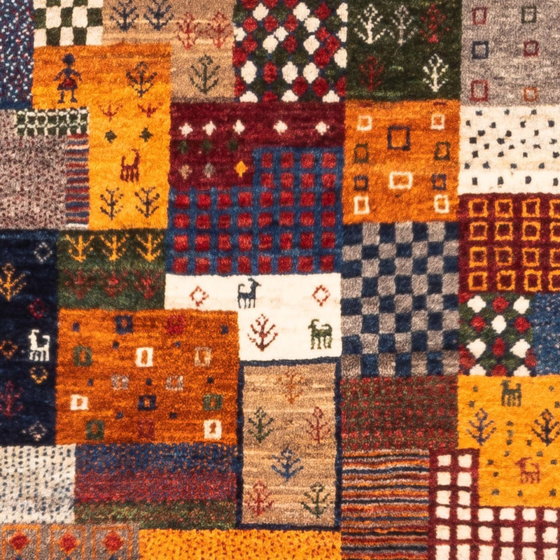 Gabbeh Teppich - Loribaft Perser - Royal - 130 x 83 cm - mehrfarbig