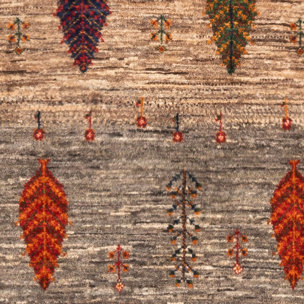 Gabbeh Teppich - Loribaft Perser - Royal - 133 x 81 cm - mehrfarbig