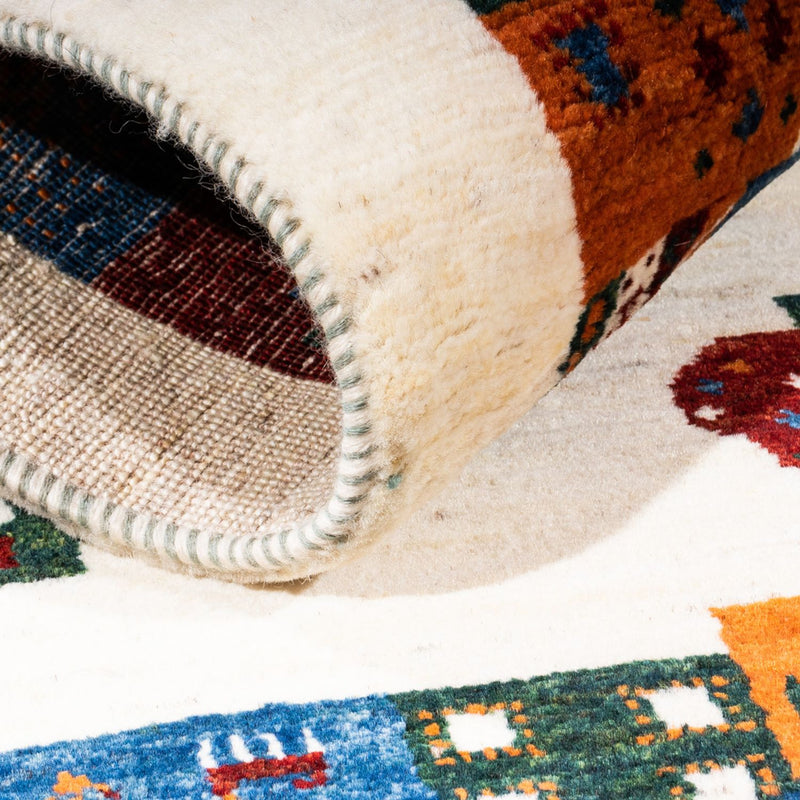 Gabbeh Teppich - Loribaft Perser - Royal - 128 x 80 cm - mehrfarbig