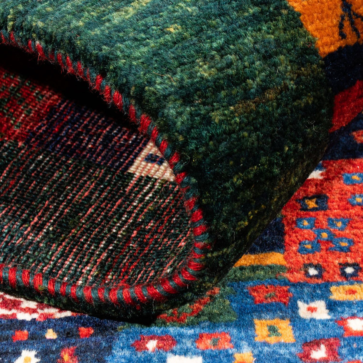 Gabbeh Teppich - Loribaft Perser - Royal - 134 x 82 cm - mehrfarbig