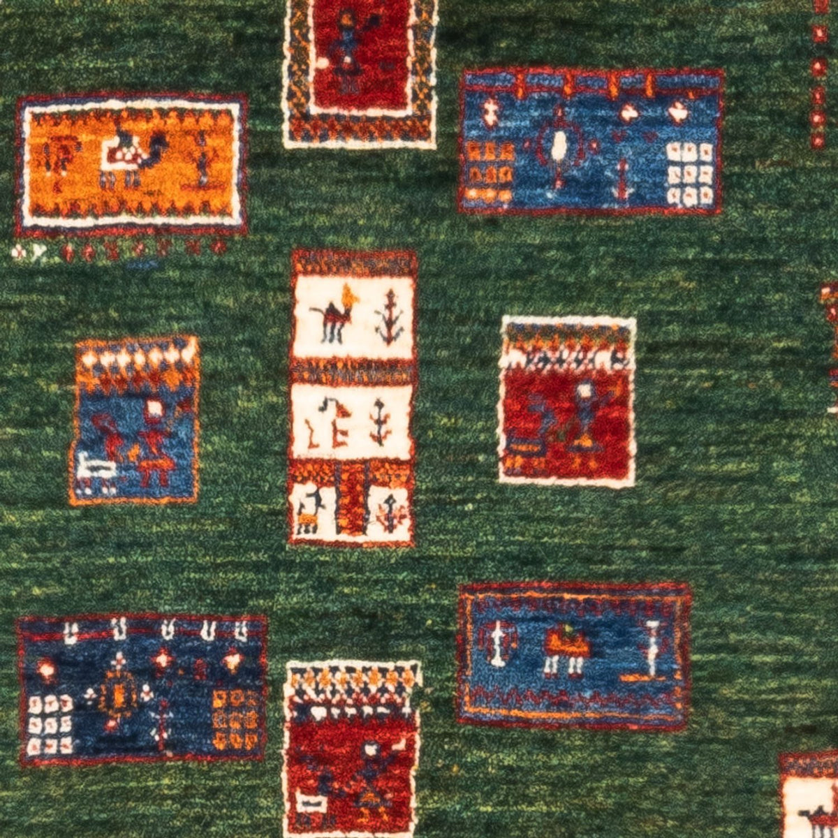 Gabbeh Teppich - Loribaft Perser - Royal - 135 x 83 cm - mehrfarbig