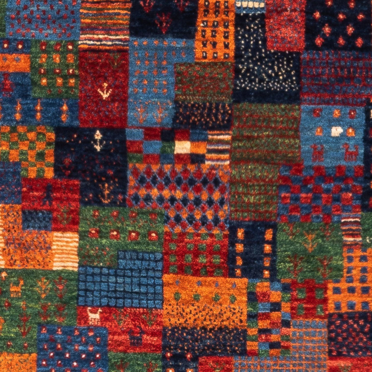 Gabbeh Teppich - Loribaft Perser - Royal - 133 x 87 cm - mehrfarbig