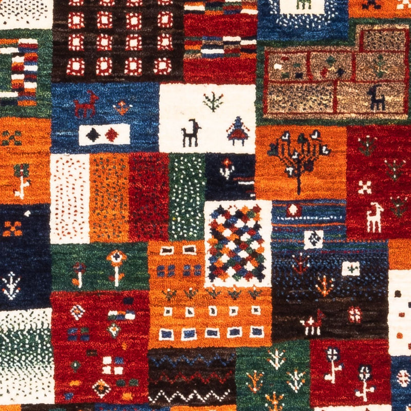 Gabbeh Teppich - Loribaft Perser - Royal - 130 x 92 cm - mehrfarbig