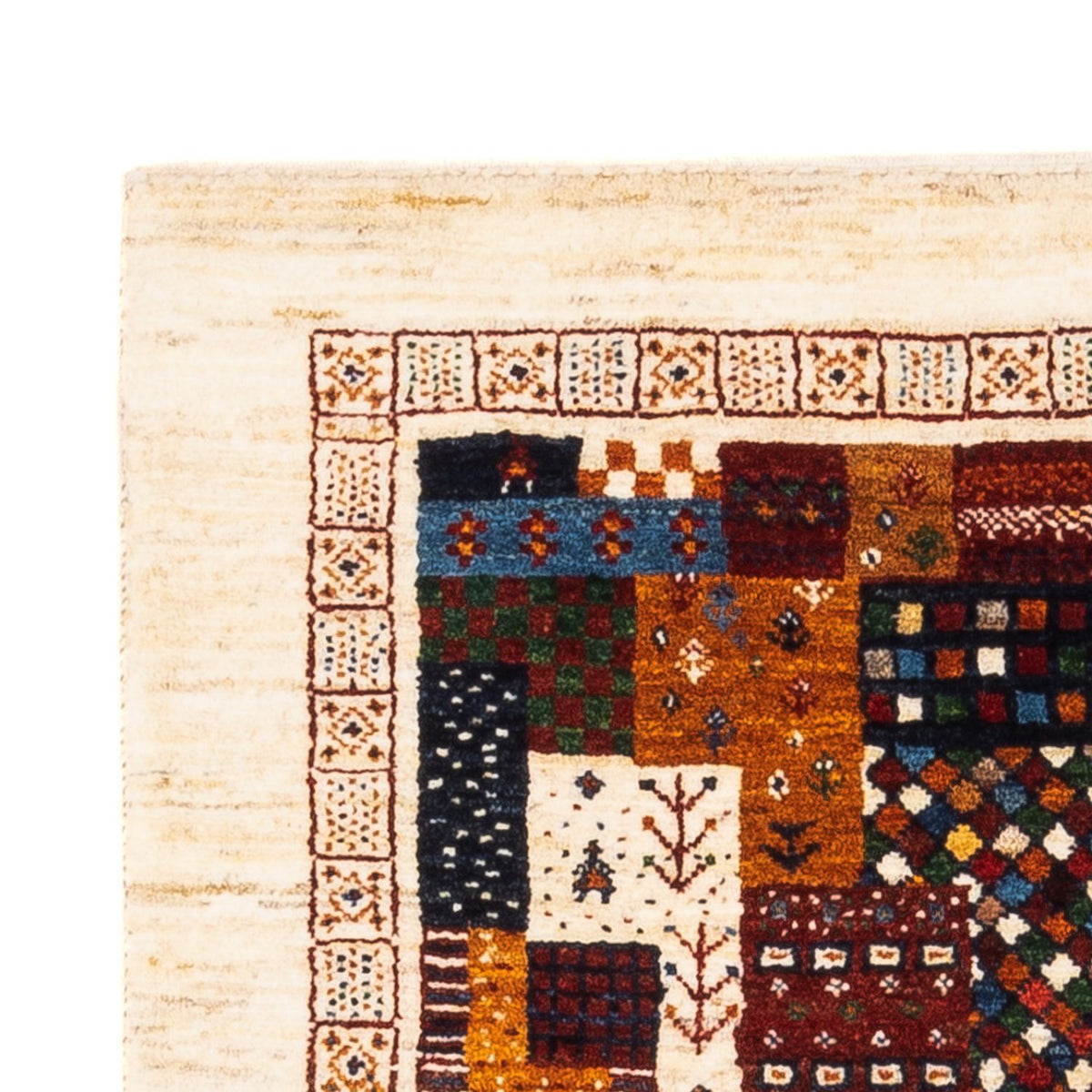 Gabbeh Teppich - Loribaft Perser - Royal - 125 x 82 cm - mehrfarbig