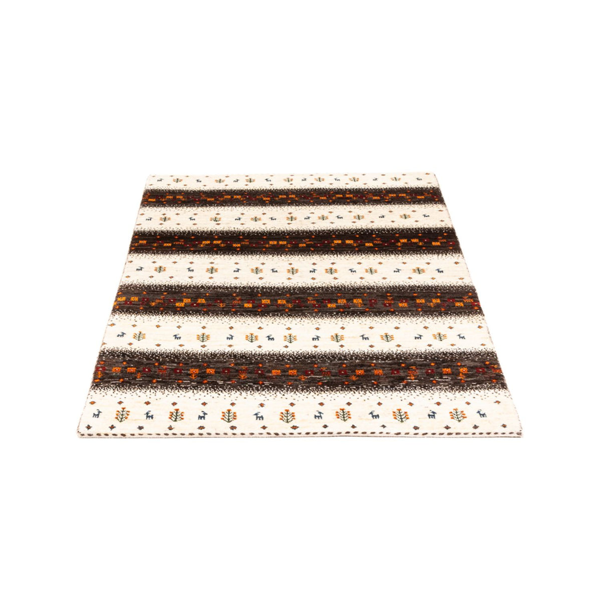 Gabbeh Teppich - Loribaft Perser - Royal - 127 x 83 cm - mehrfarbig