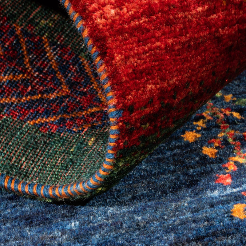 Gabbeh Teppich - Loribaft Perser - Royal - 138 x 84 cm - mehrfarbig