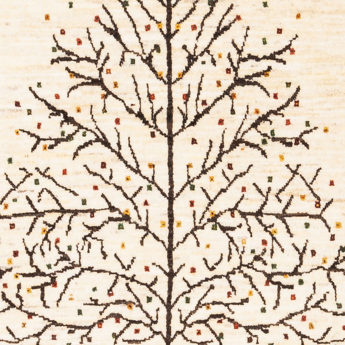 Gabbeh Teppich - Loribaft Perser - Royal - 132 x 84 cm - creme