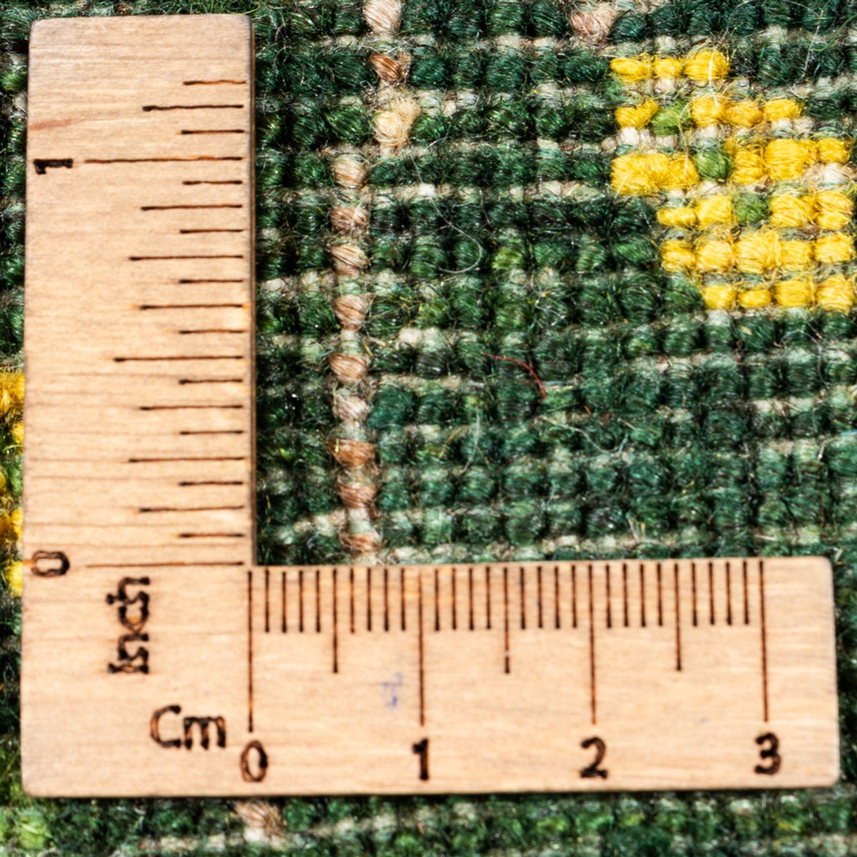 Gabbeh Teppich - Loribaft Perser - 191 x 143 cm - grün