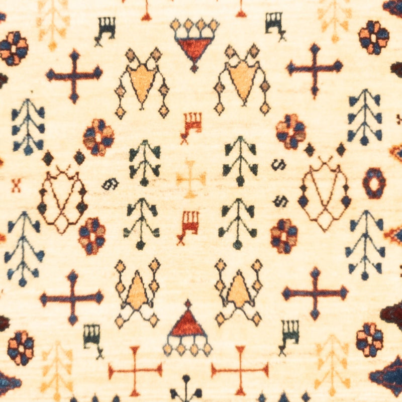 Gabbeh Teppich - Perser - 132 x 92 cm - beige