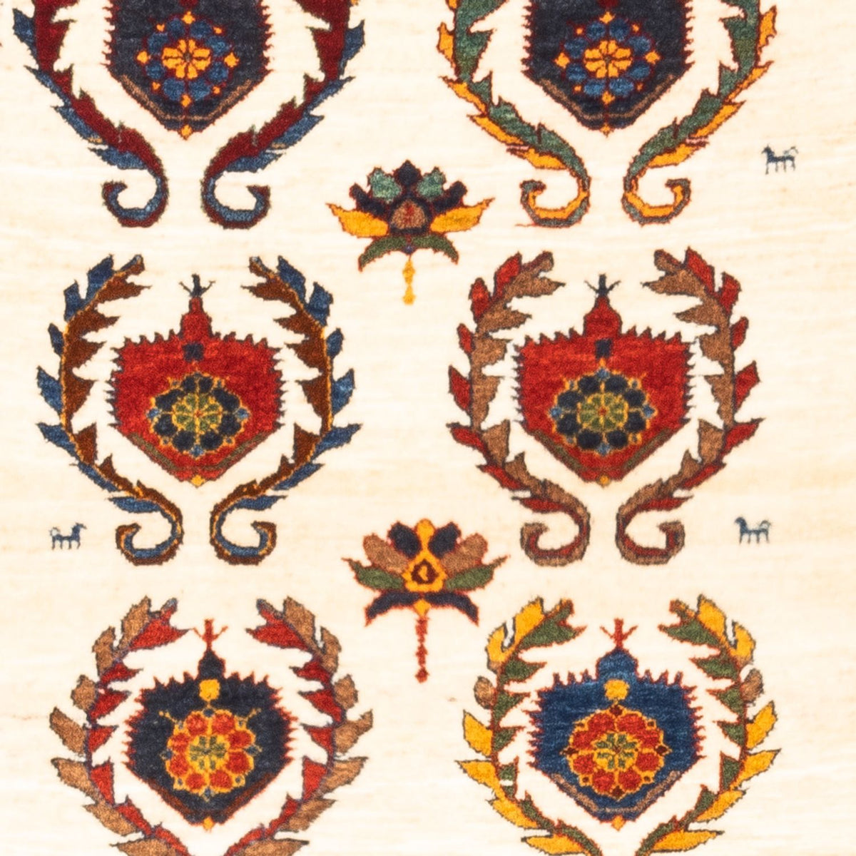 Gabbeh Teppich - Perser - 155 x 115 cm - creme