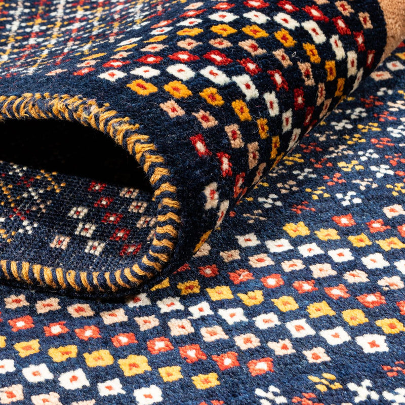 Gabbeh Teppich - Perser - 200 x 156 cm - mehrfarbig