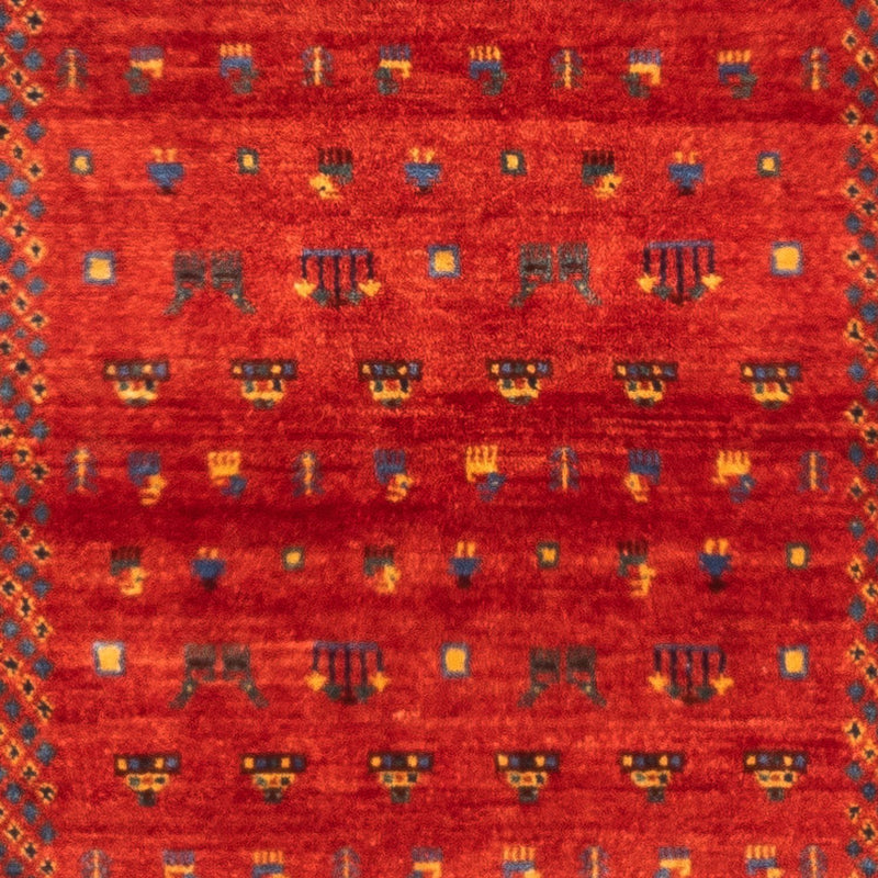 Gabbeh Teppich - Perser - 130 x 79 cm - rot