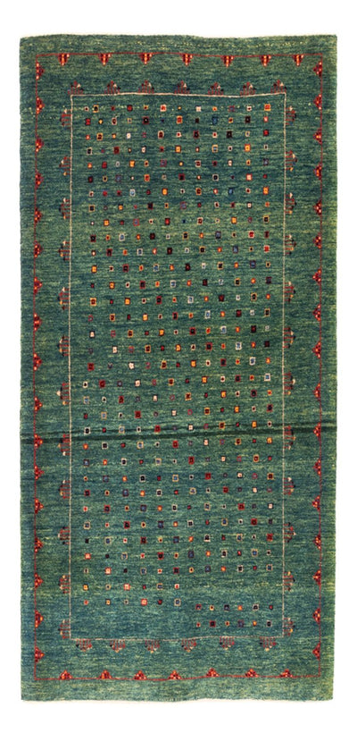 Gabbeh Persisch Teppich 84x163cm - Perserteppich Wollteppich