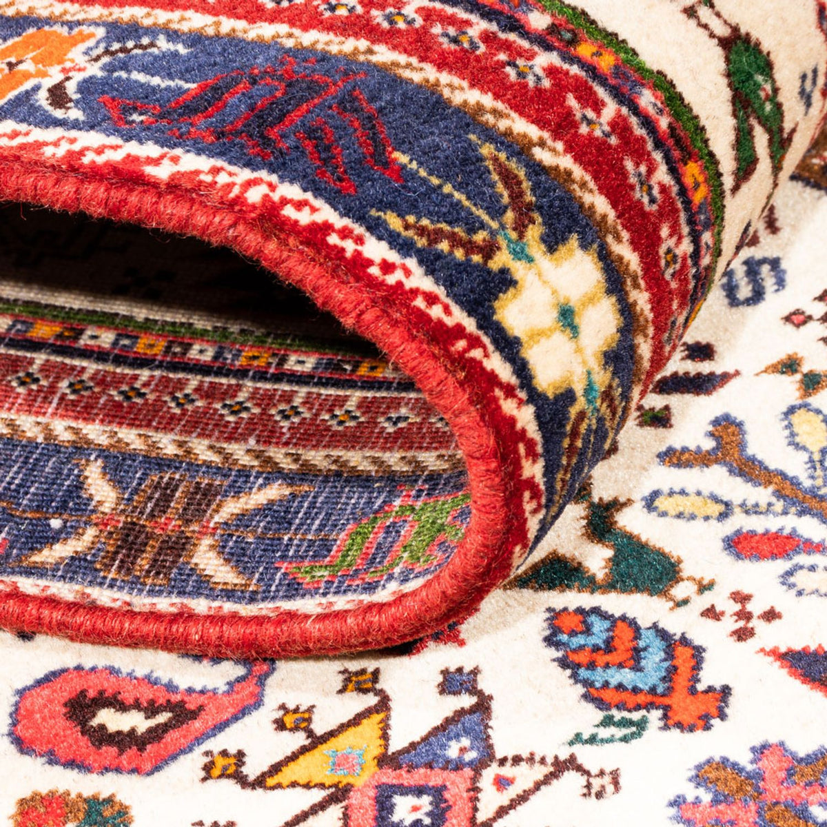 Läufer Perser - Nomadic - 253 x 77 cm - creme