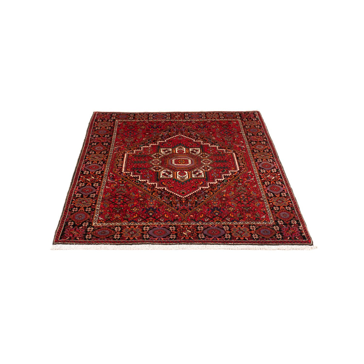 Perserteppich - Nomadic - 150 x 105 cm - rot