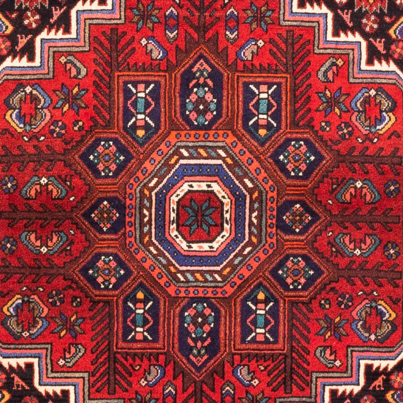 Perserteppich - Nomadic - 155 x 110 cm - rot