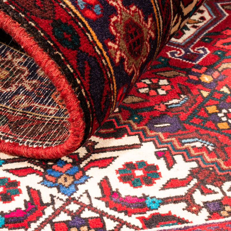 Perserteppich - Nomadic - 146 x 102 cm - rot