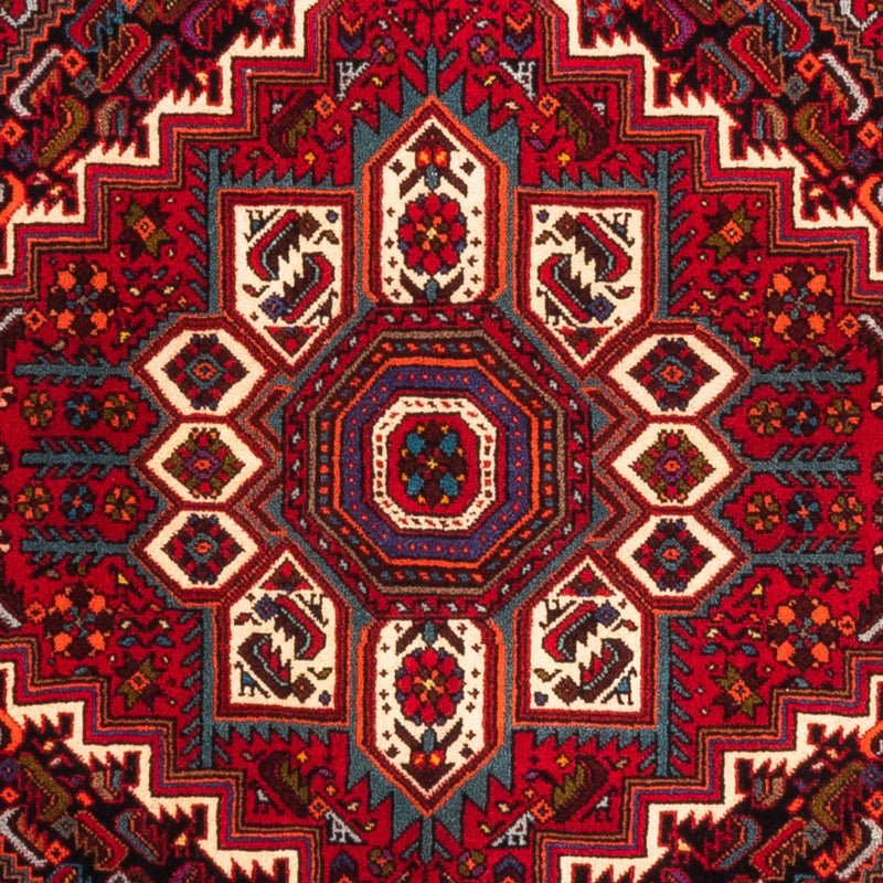 Perserteppich - Nomadic - 150 x 101 cm - rot
