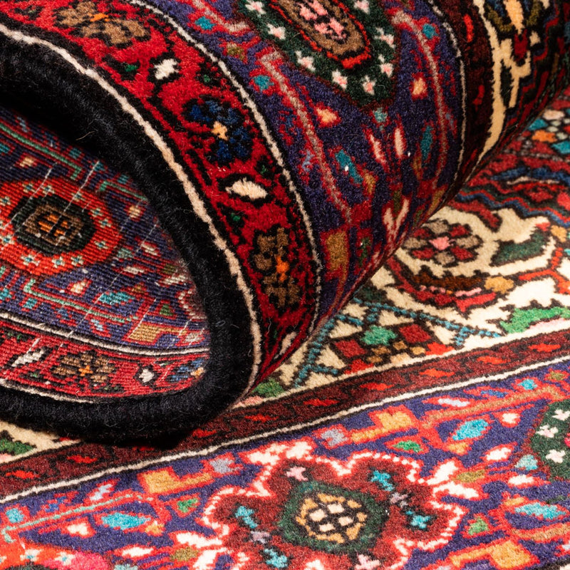 Perserteppich - Nomadic - 150 x 102 cm - rot