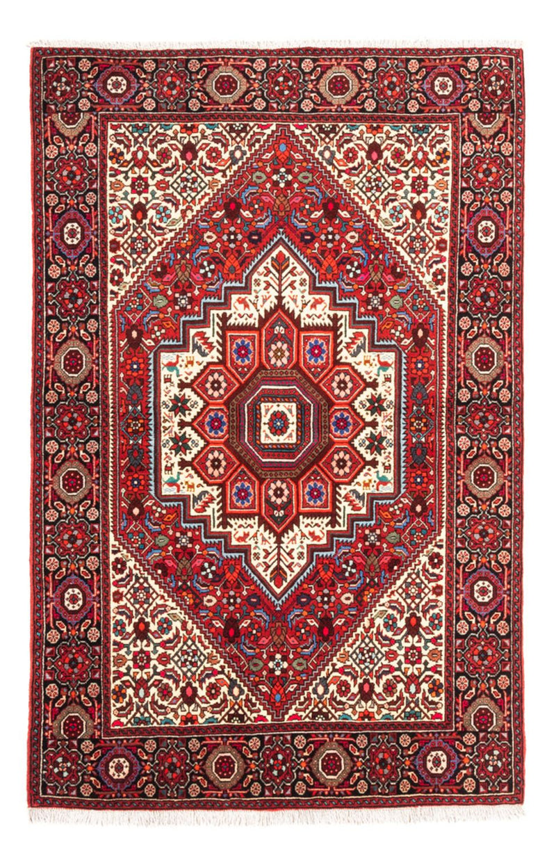 Perserteppich - Nomadic - 153 x 101 cm - rot