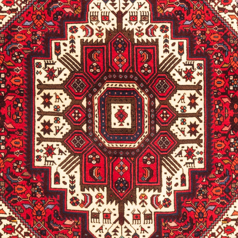 Perserteppich - Nomadic - 142 x 102 cm - rot