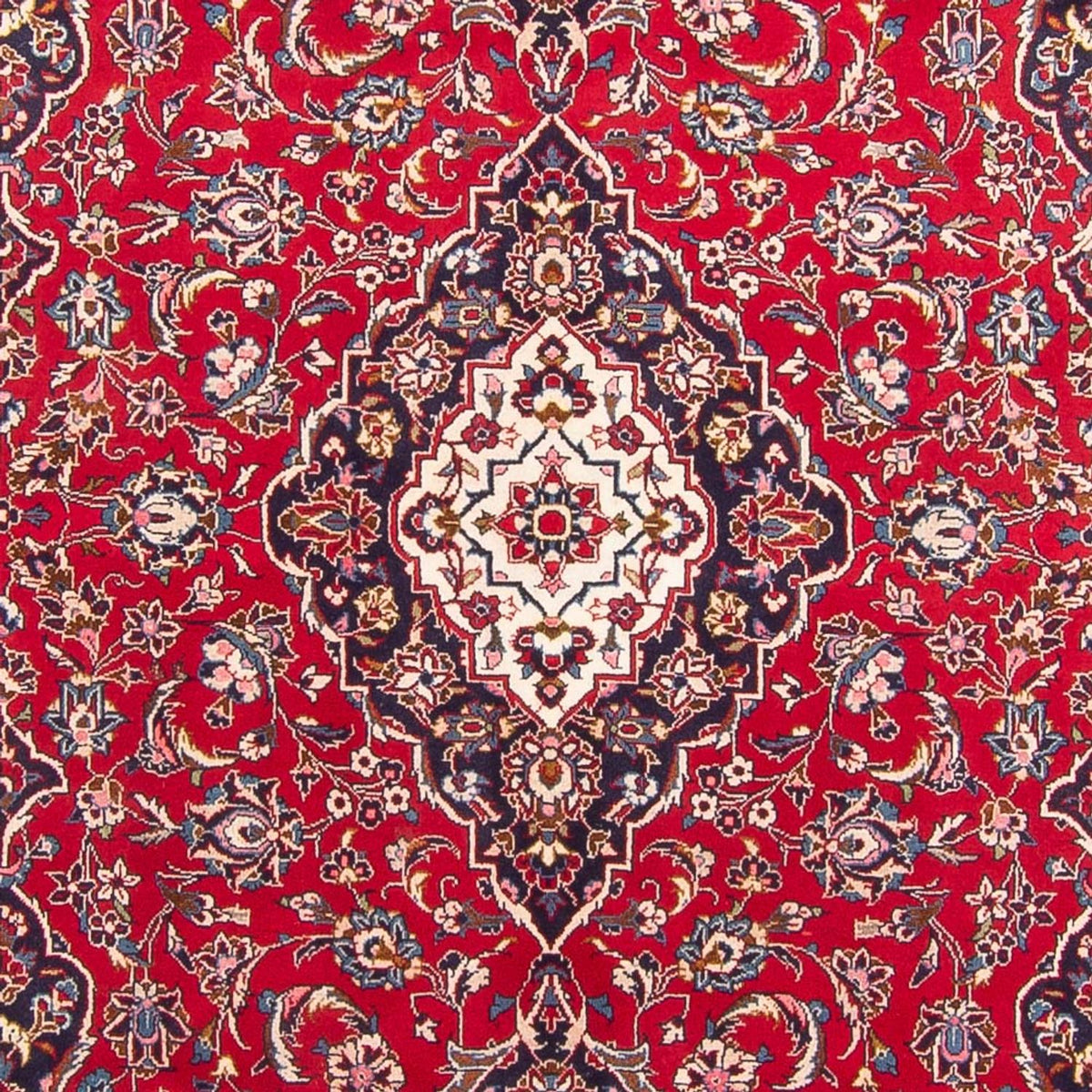 Perserteppich - Keshan - 296 x 194 cm - rot
