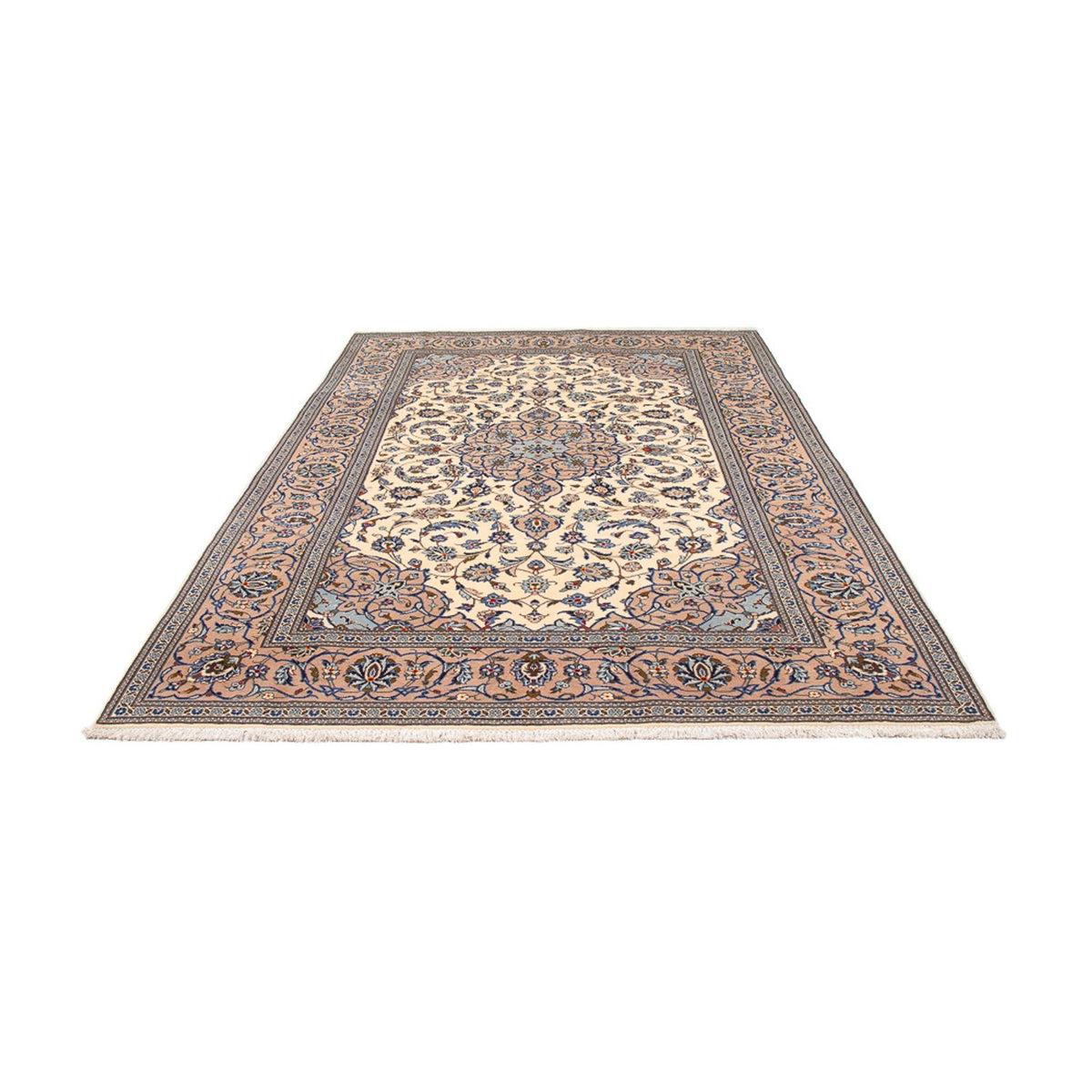 Perserteppich - Keshan - 306 x 192 cm - creme