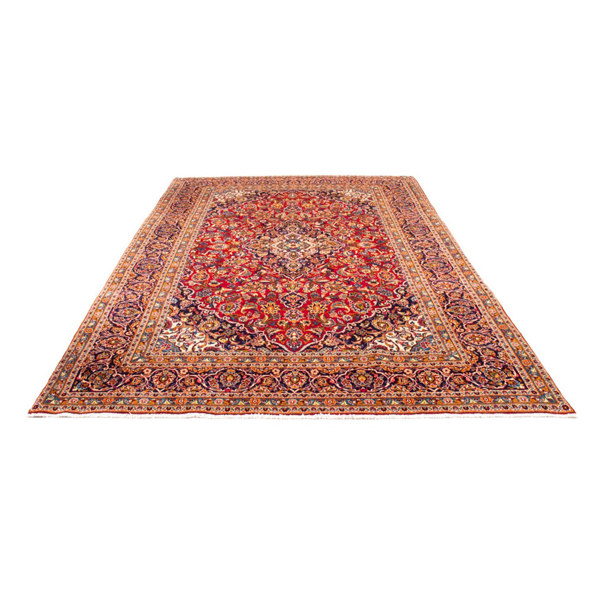 Perserteppich - Keshan - 345 x 237 cm - rot