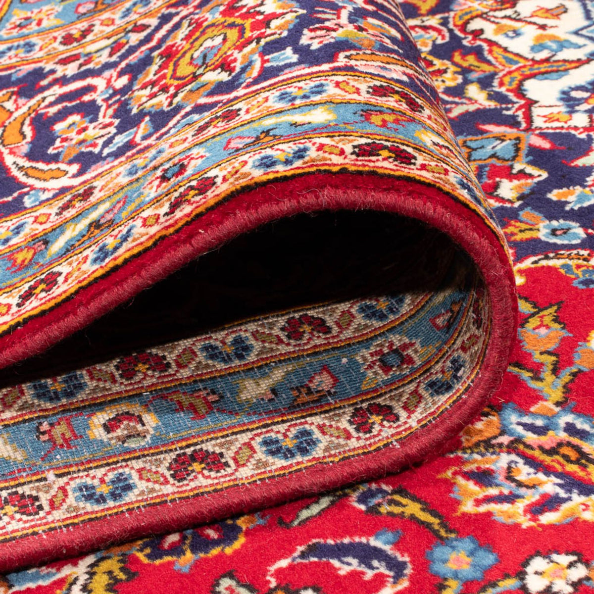 Perserteppich - Keshan - 343 x 242 cm - rot