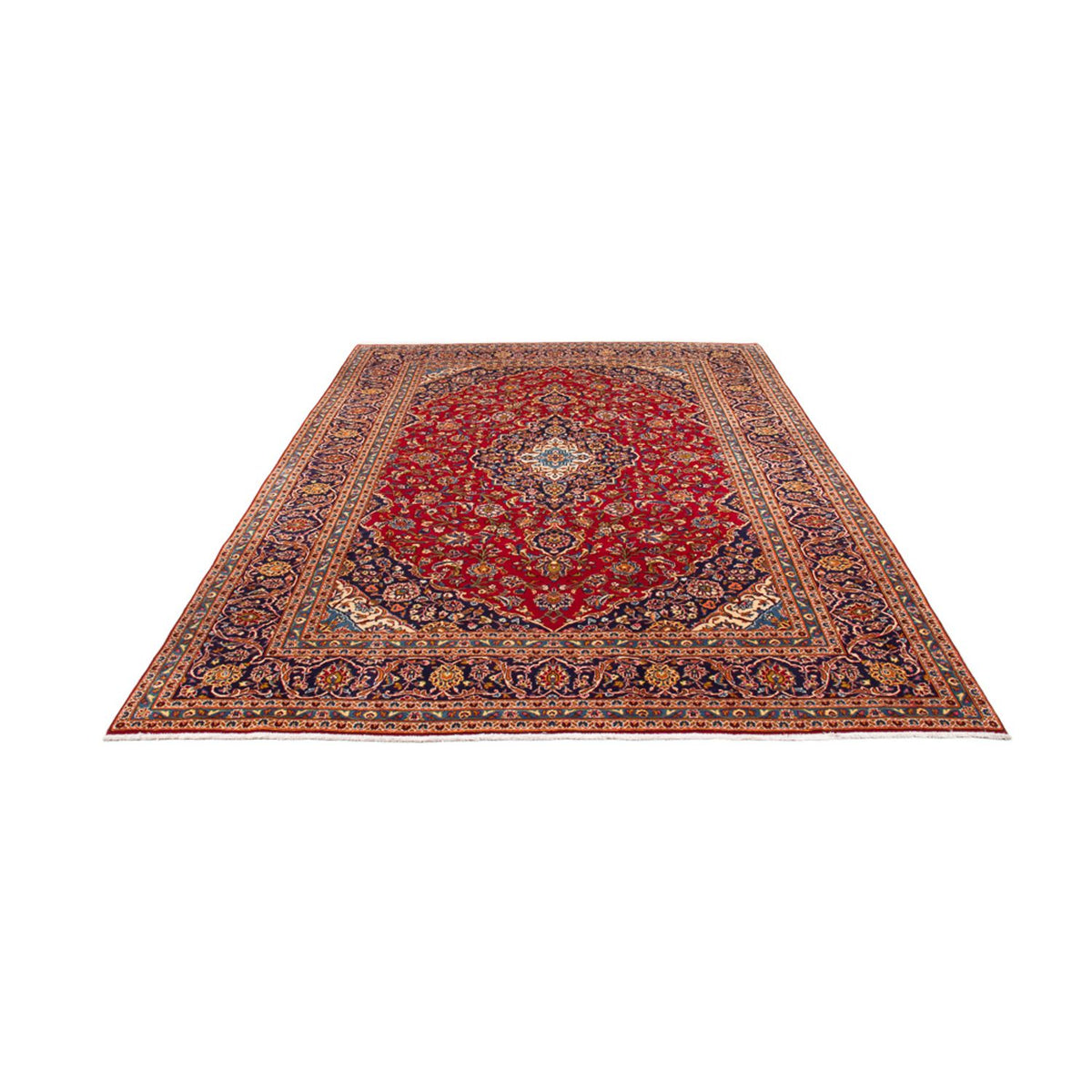 Perserteppich - Keshan - 343 x 242 cm - rot