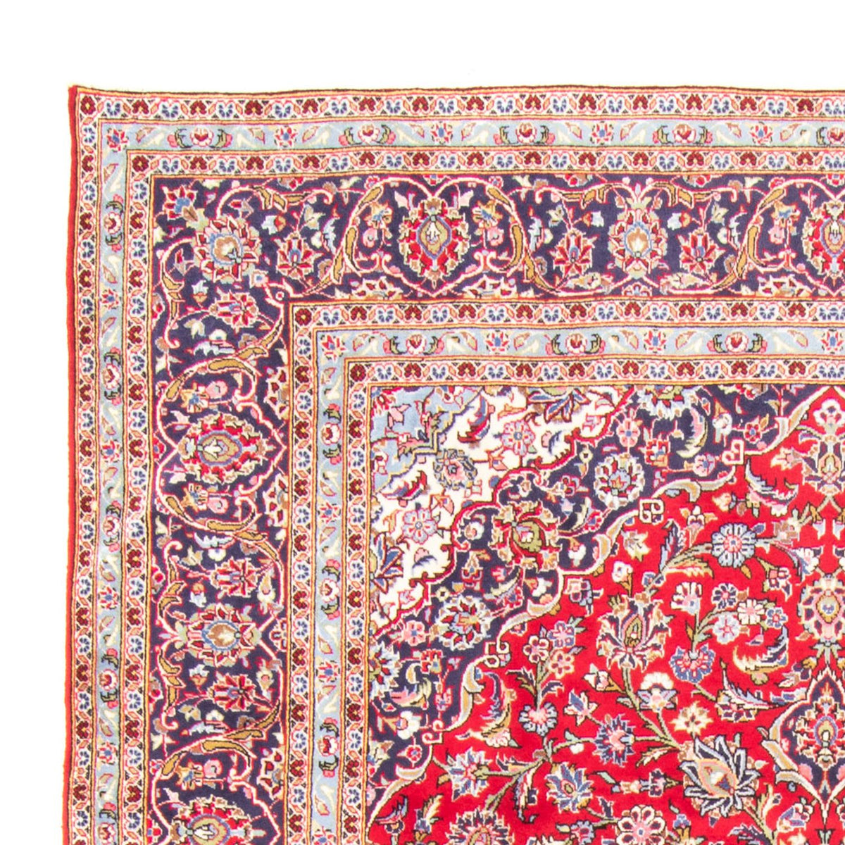 Perserteppich - Keshan - 349 x 243 cm - rot