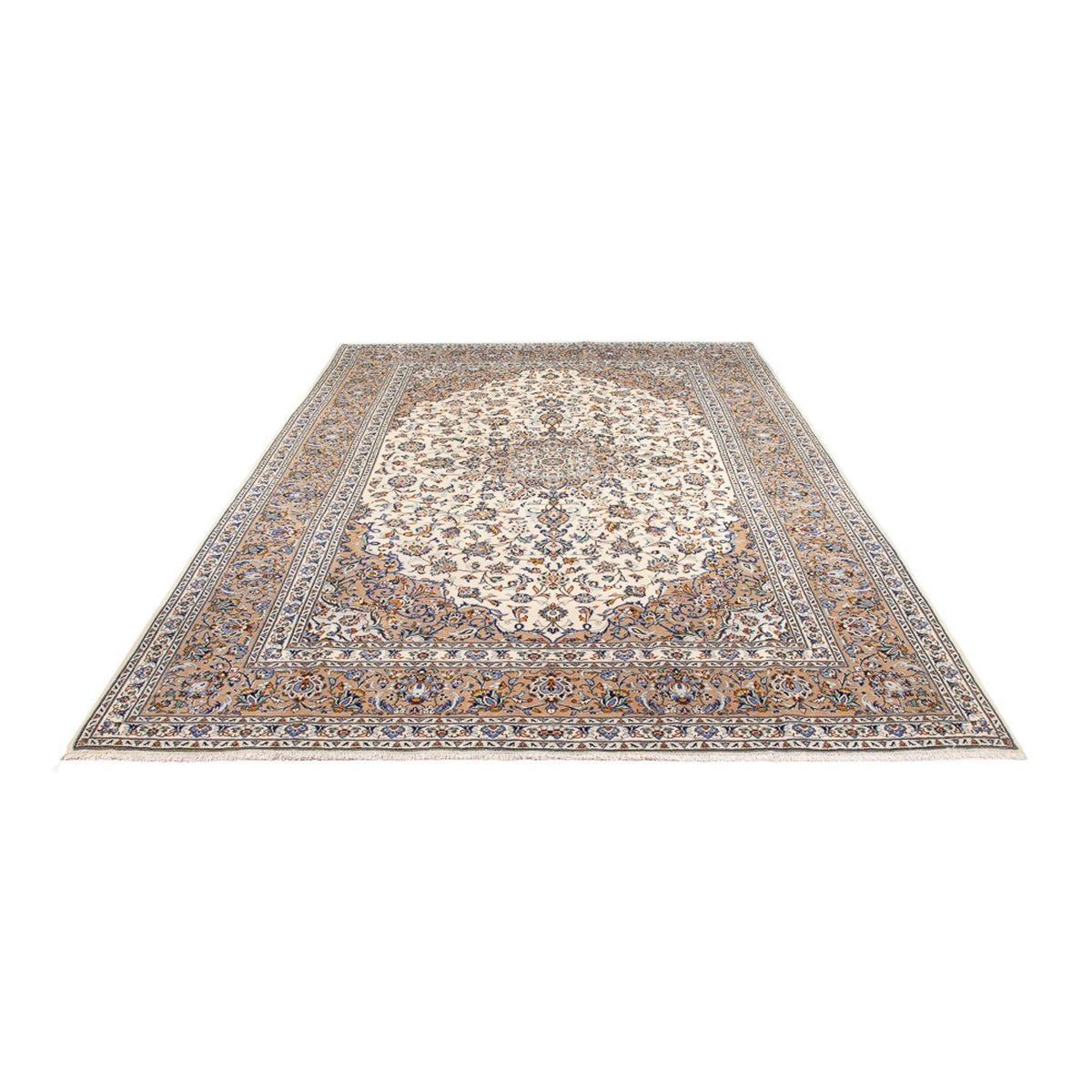 Perserteppich - Keshan - 356 x 240 cm - creme