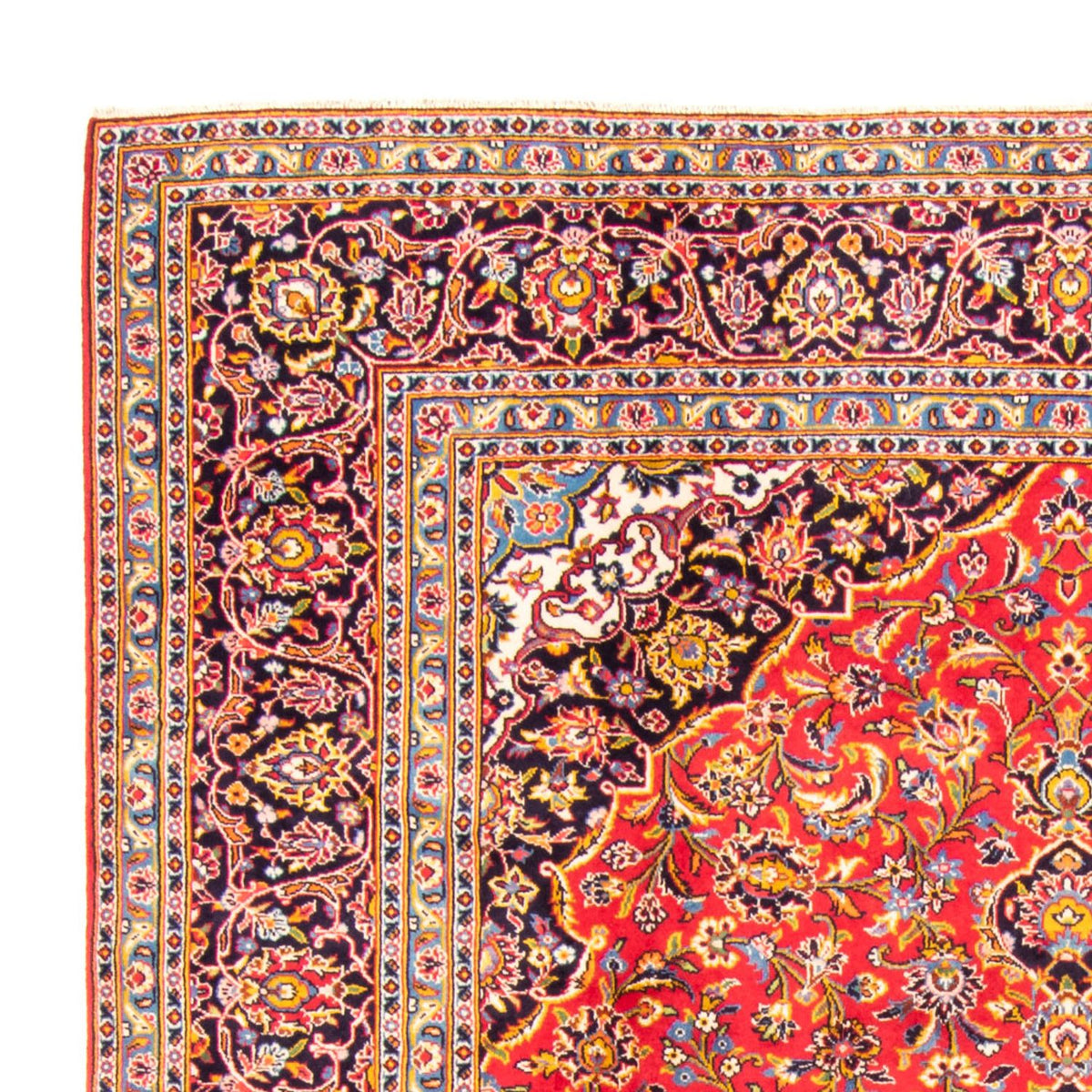 Perserteppich - Keshan - 348 x 247 cm - rot