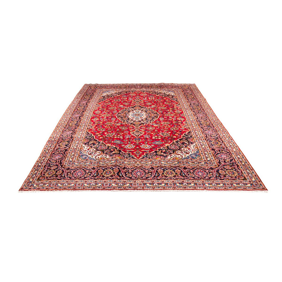 Perserteppich - Keshan - 355 x 246 cm - rot