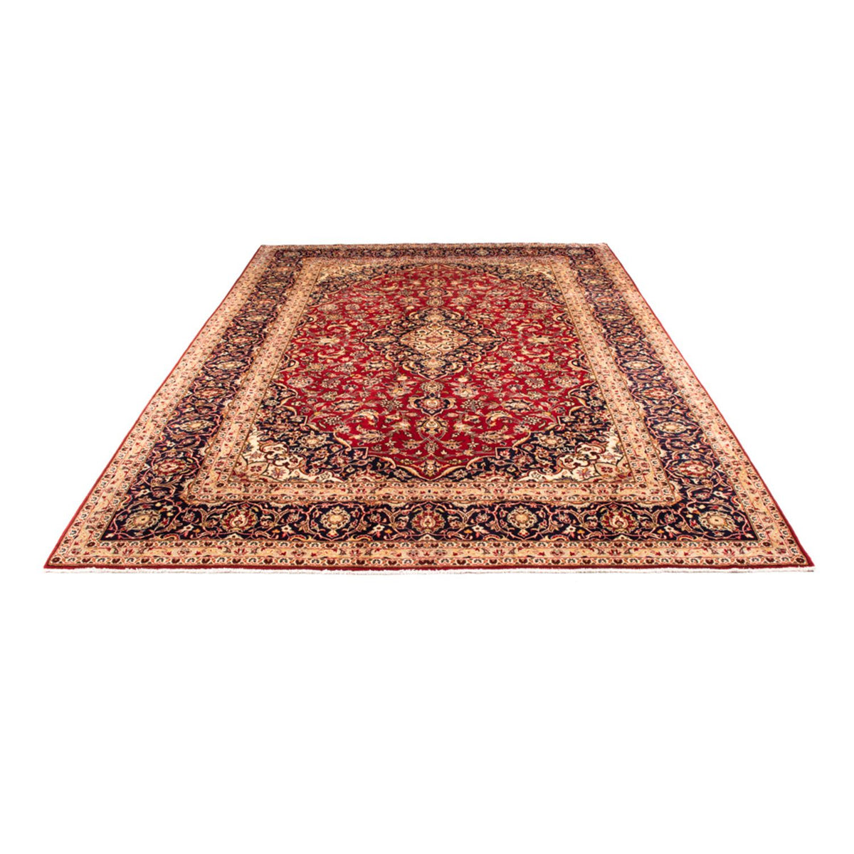 Perserteppich - Keshan - 367 x 252 cm - rot