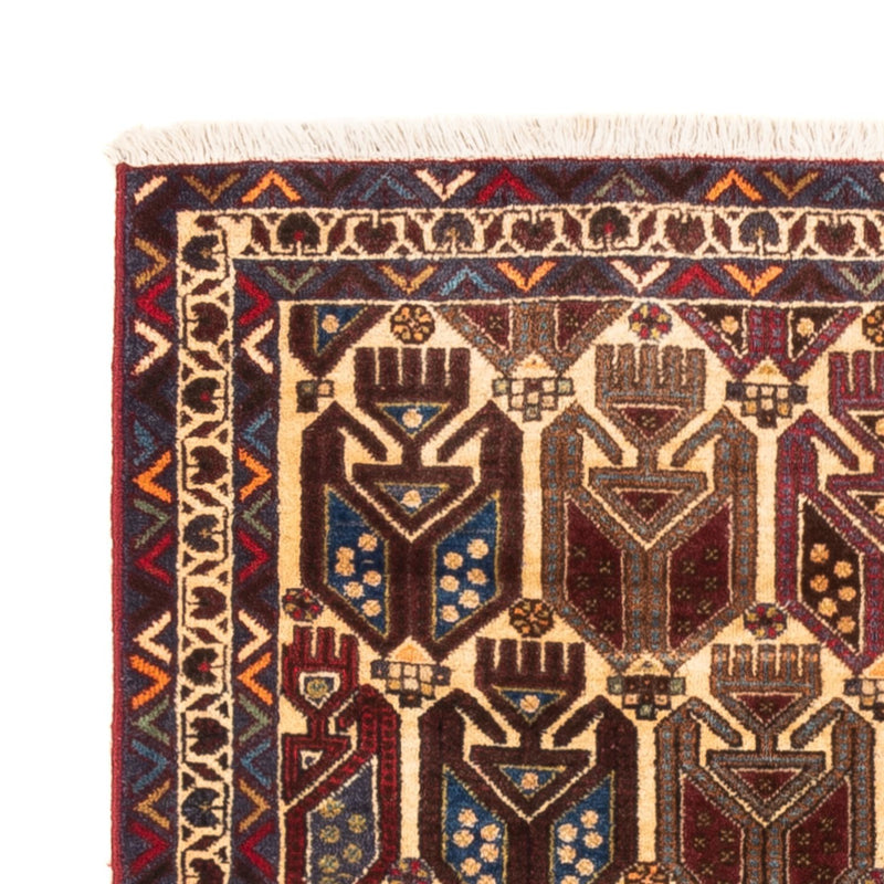 Perserteppich - Nomadic - 165 x 75 cm - mehrfarbig