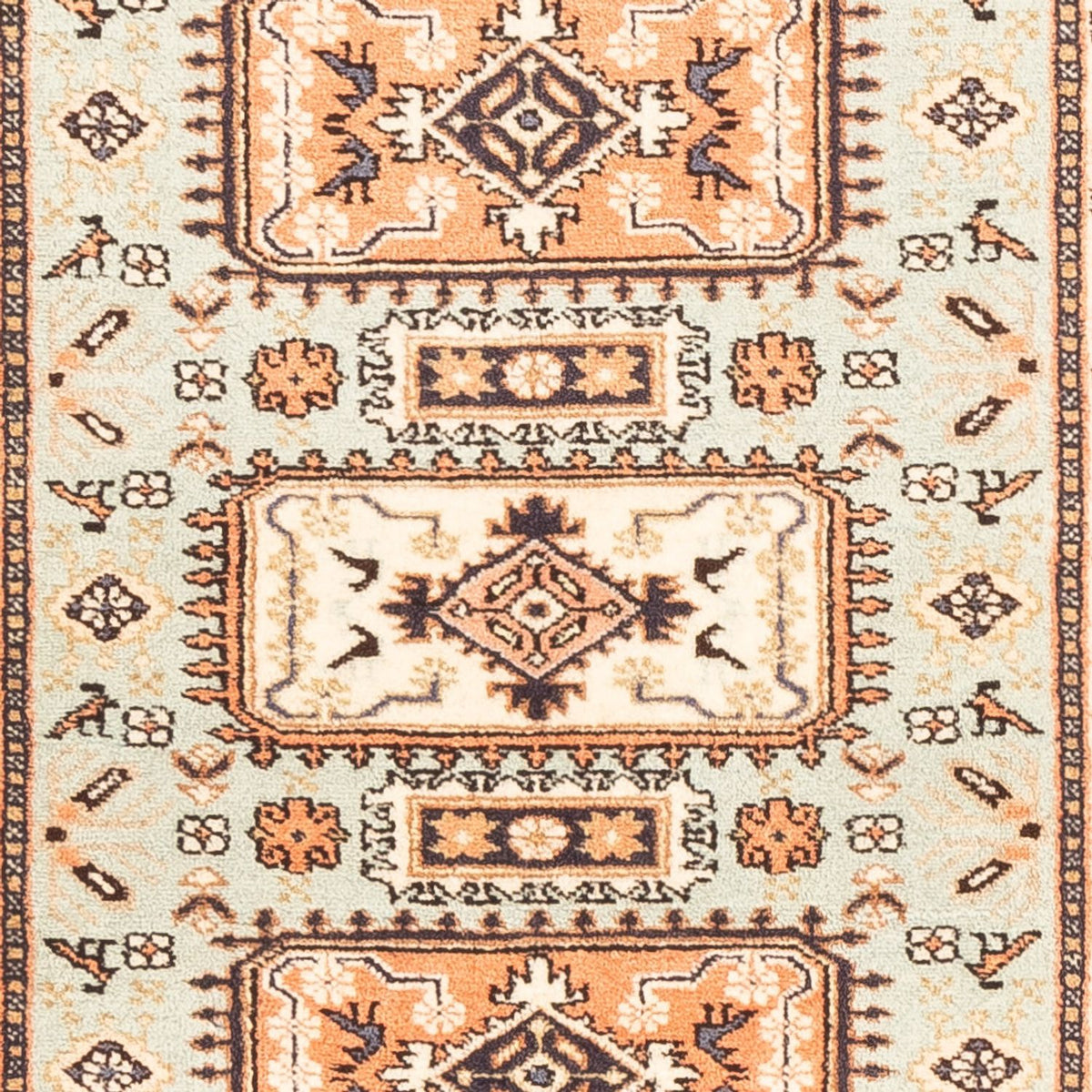 Läufer Perser - Nomadic - 188 x 66 cm - hellgrün