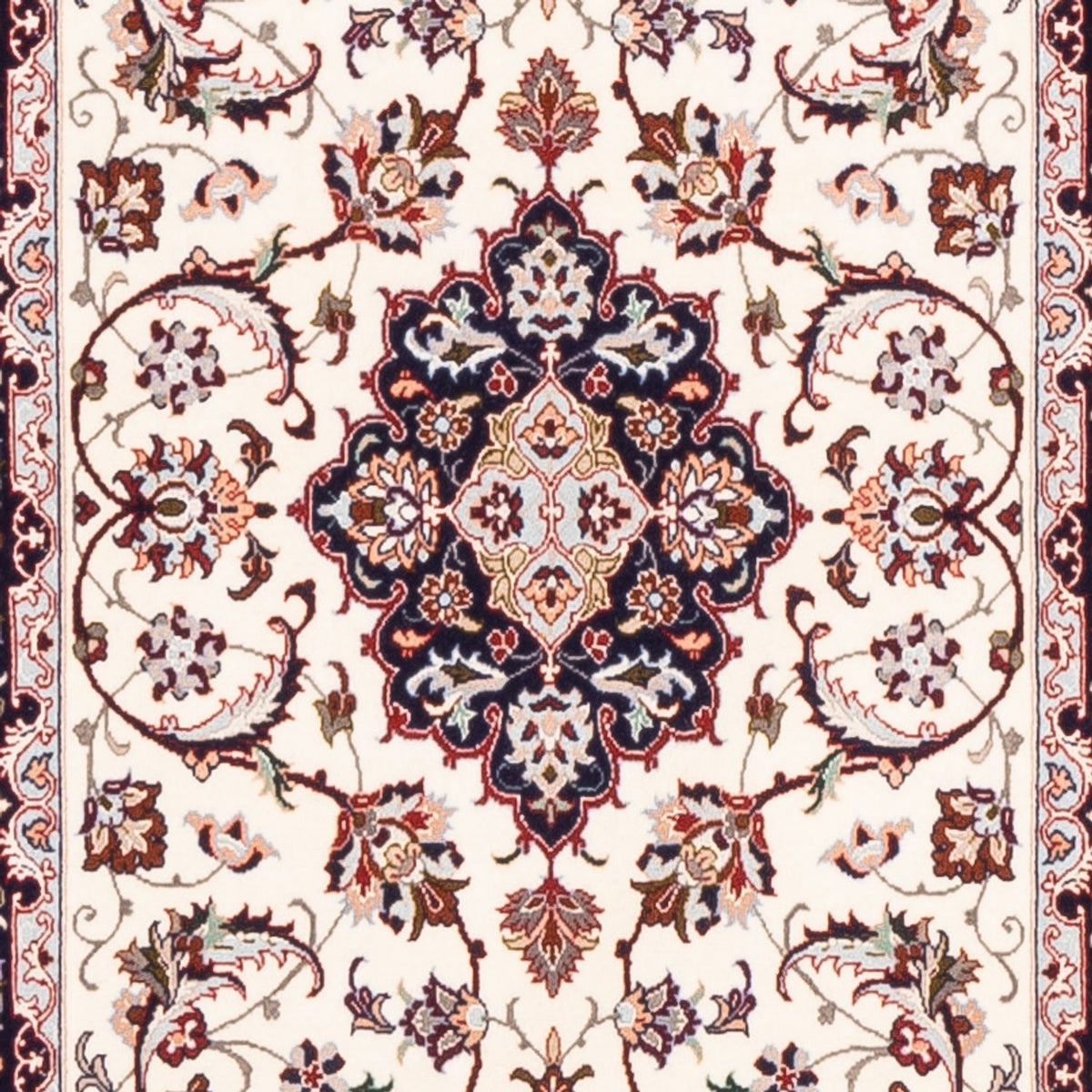 Läufer Perser - Isfahan - Premium - 199 x 64 cm - rot