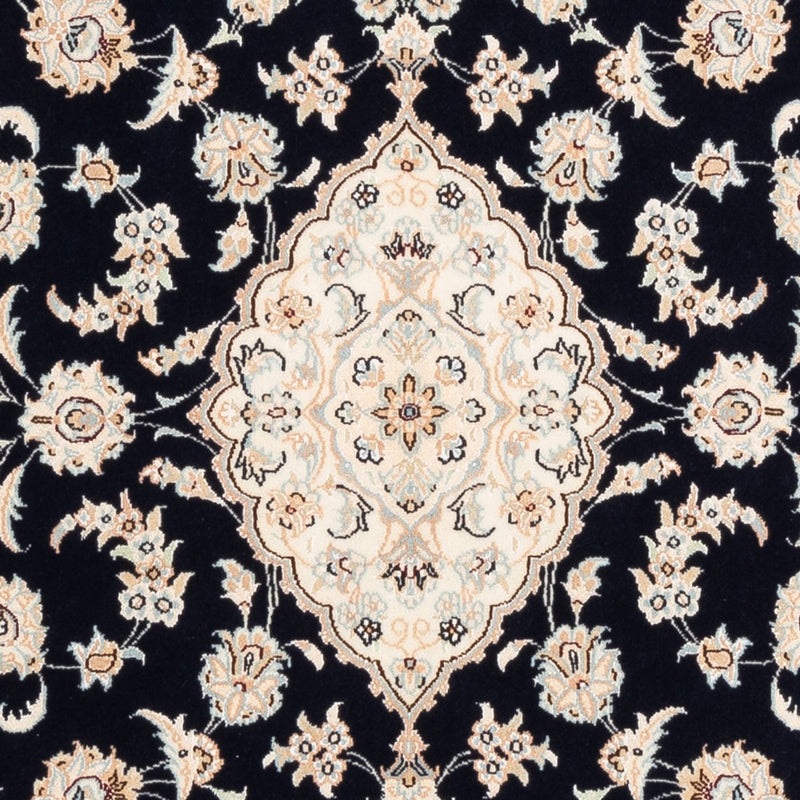 Perserteppich - Nain - Premium - 152 x 107 cm - dunkelblau