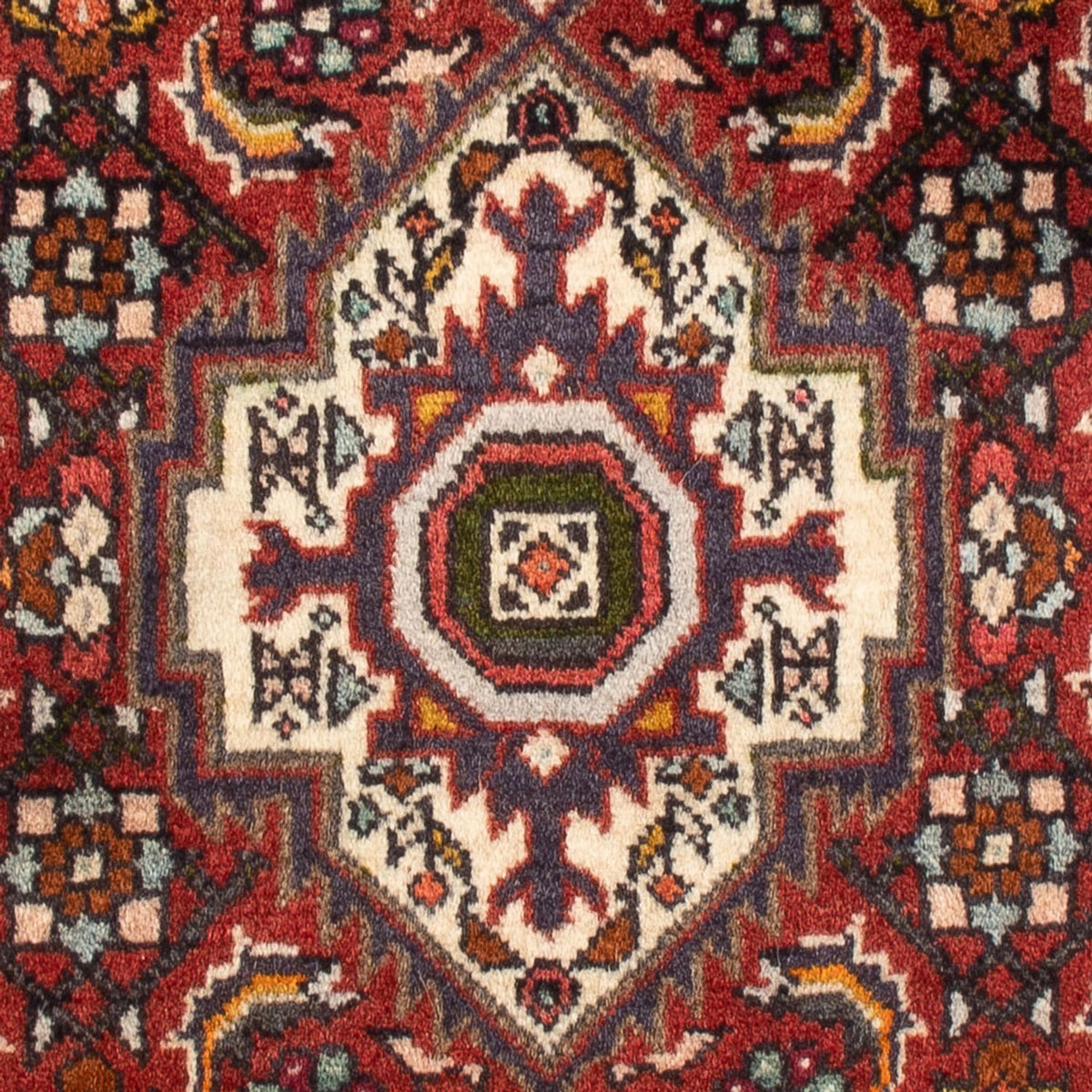 Perserteppich - Nomadic - 92 x 63 cm - rot