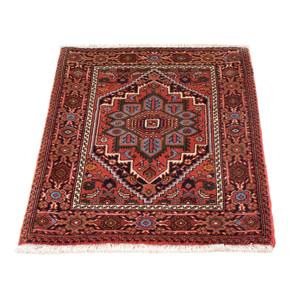 Perserteppich - Nomadic - 89 x 60 cm - rot