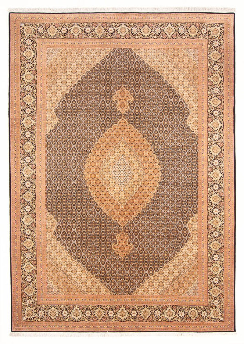 Perserteppich - Täbriz - Royal - 300 x 202 cm - dunkelblau