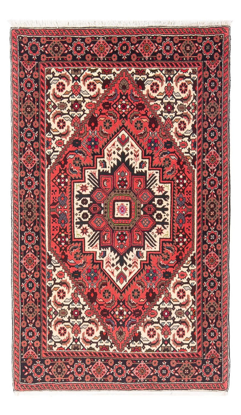 Perserteppich - Nomadic - 122 x 83 cm - rot