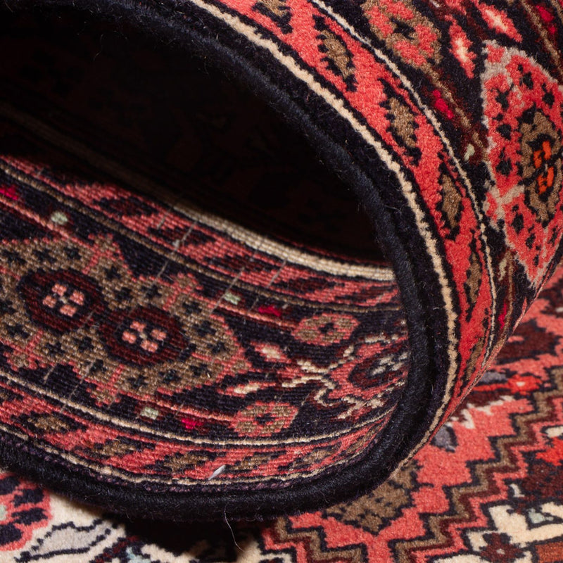 Perserteppich - Nomadic - 122 x 83 cm - rot