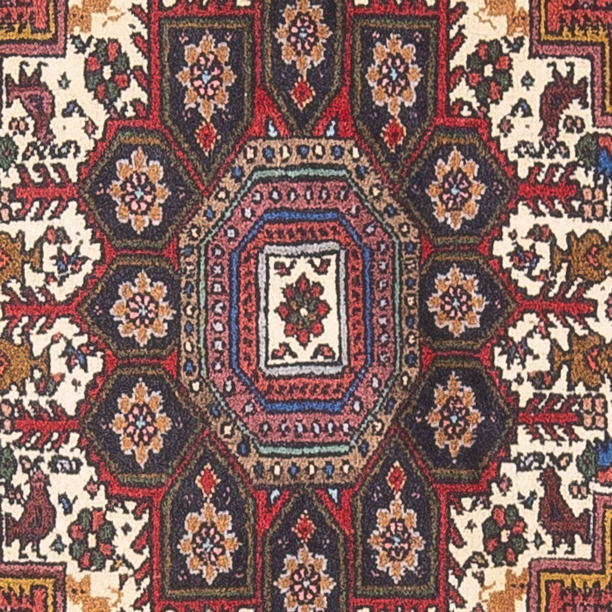 Perserteppich - Nomadic - 123 x 81 cm - rost