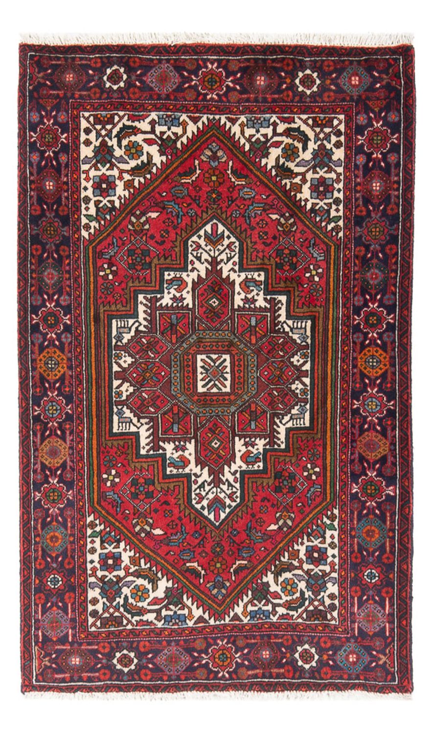 Perserteppich - Nomadic - 124 x 82 cm - rot