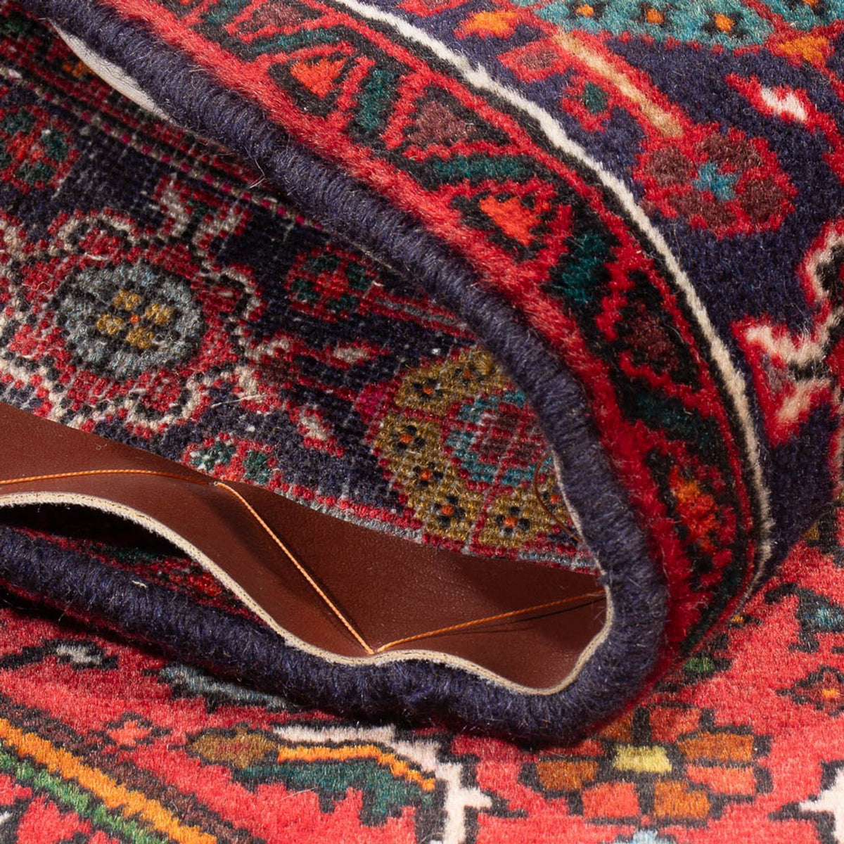 Perserteppich - Nomadic - 124 x 82 cm - rot