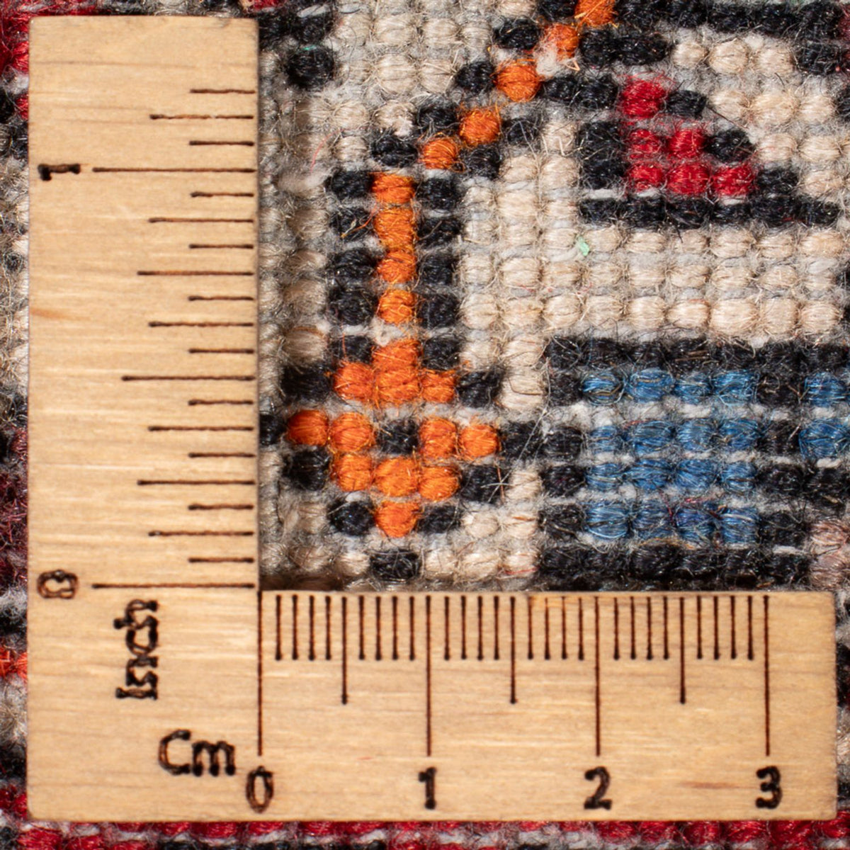 Perserteppich - Nomadic - 124 x 82 cm - rot