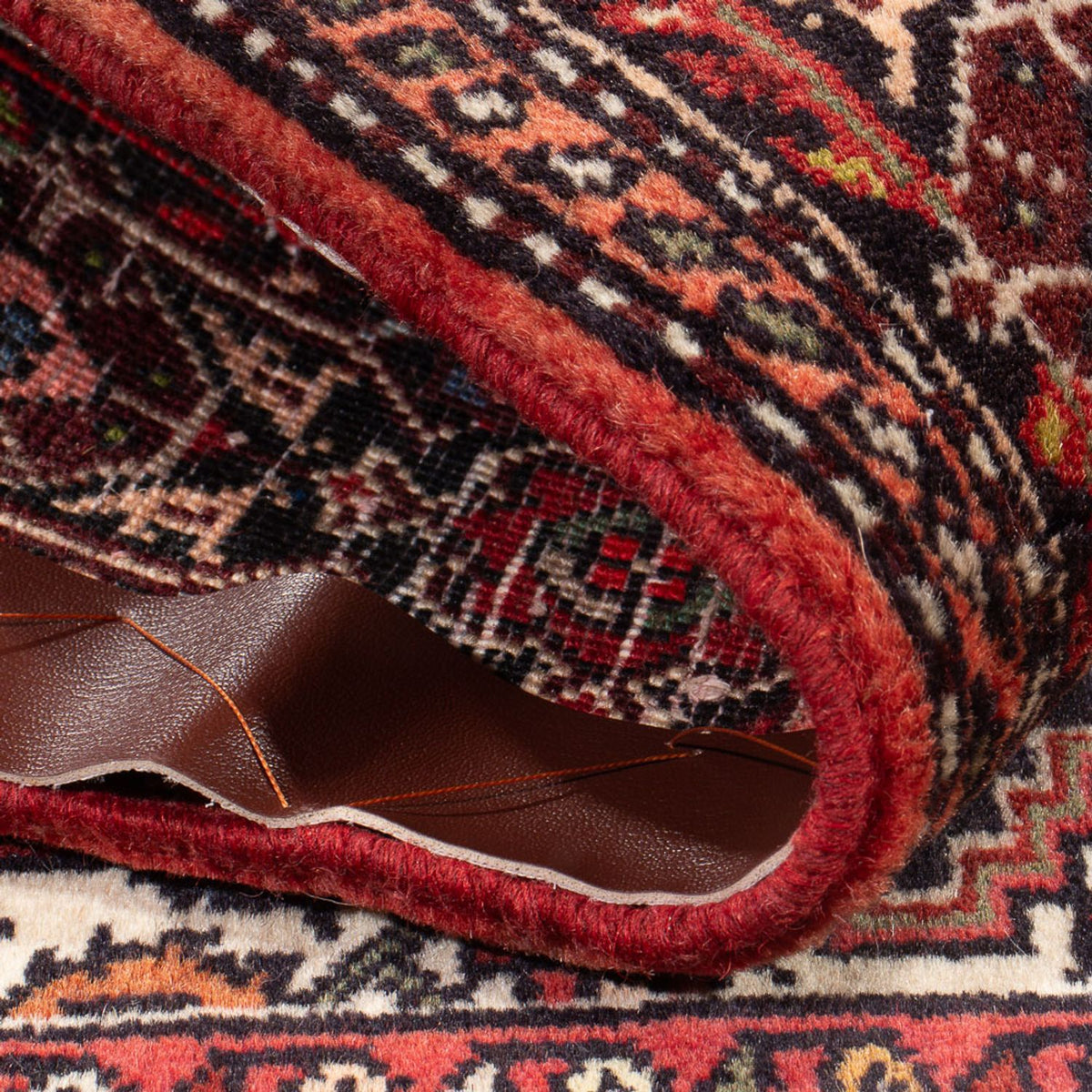 Perserteppich - Nomadic - 132 x 78 cm - hellrot